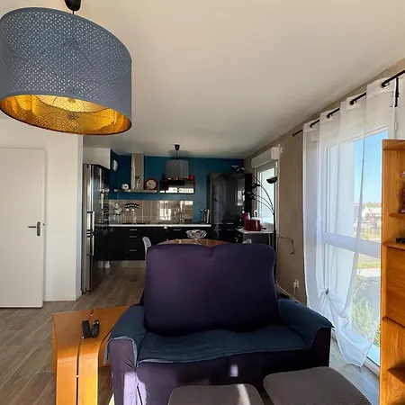 With Balcony In Apartment Bieville-Beuville